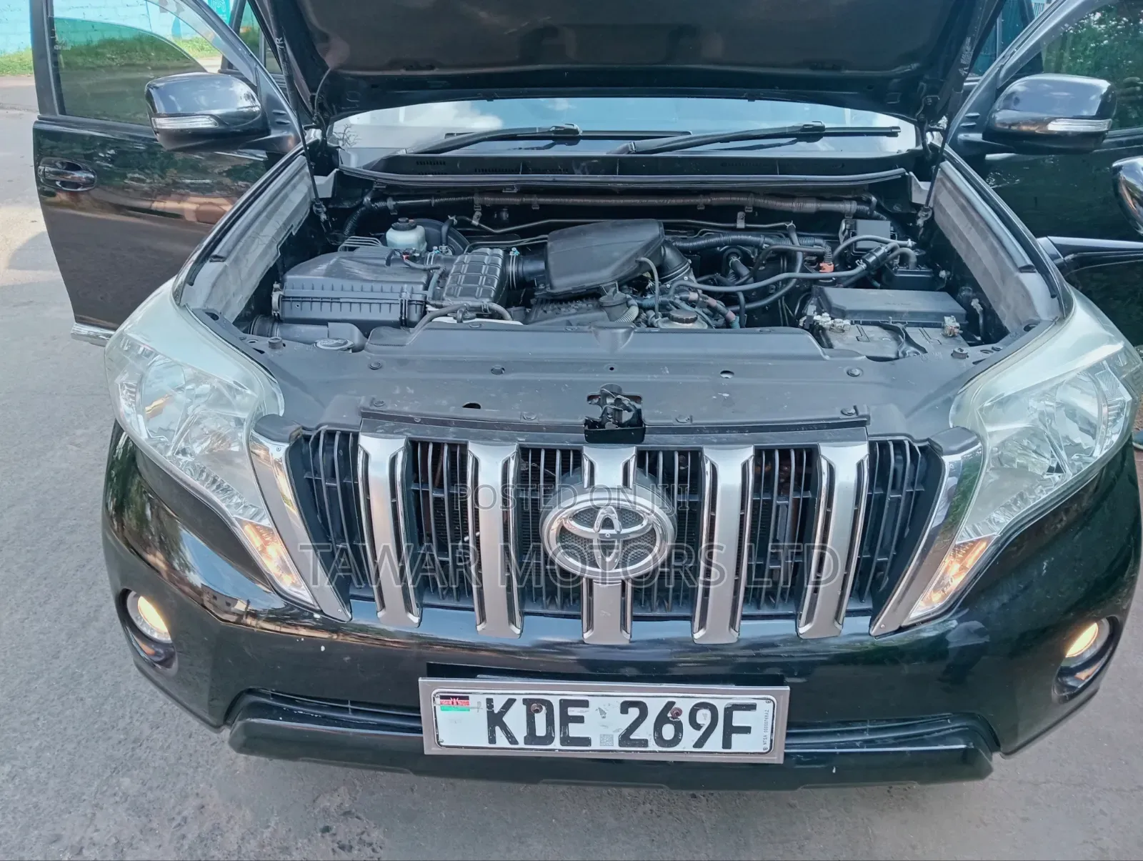 Toyota Land Cruiser Prado 2014 Black