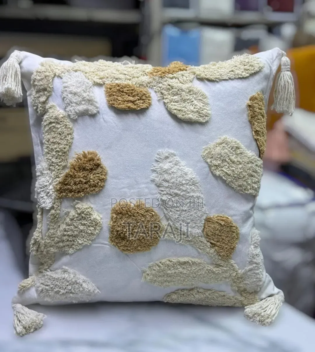 Elegant Boho Cushion Cases - Luxury Tufted Throw Pillow Covers
