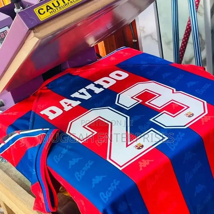 Jersey Printing Name and Number