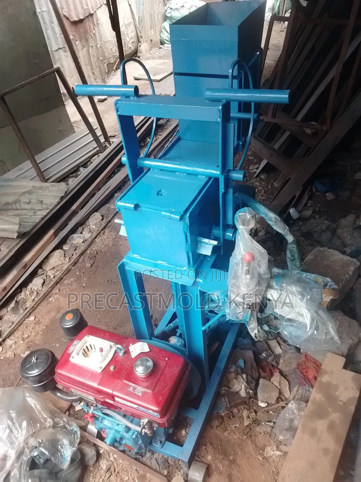 Hydraulic Interlocking Makinga Brick Machine