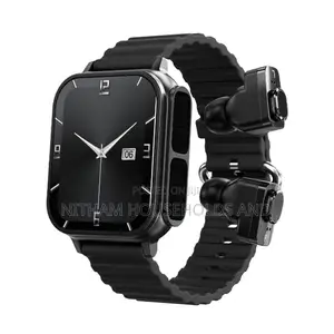 Smart Watch With Pods - Black Case With Pods