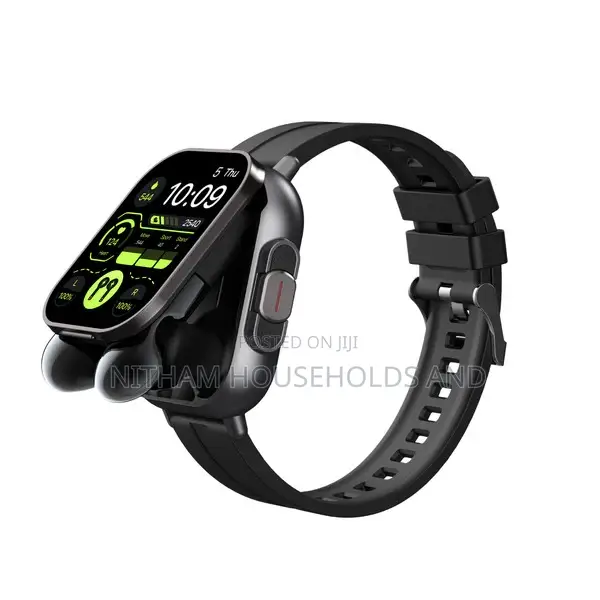 Smart Watch With Pods - Black/White
