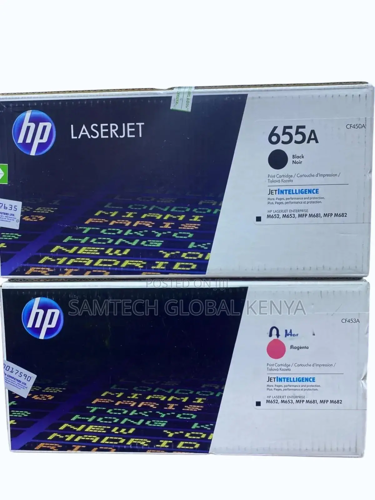 Hp Color Laserjet Enterprise MFP M681z Toner Hp 655a Yield 12,499