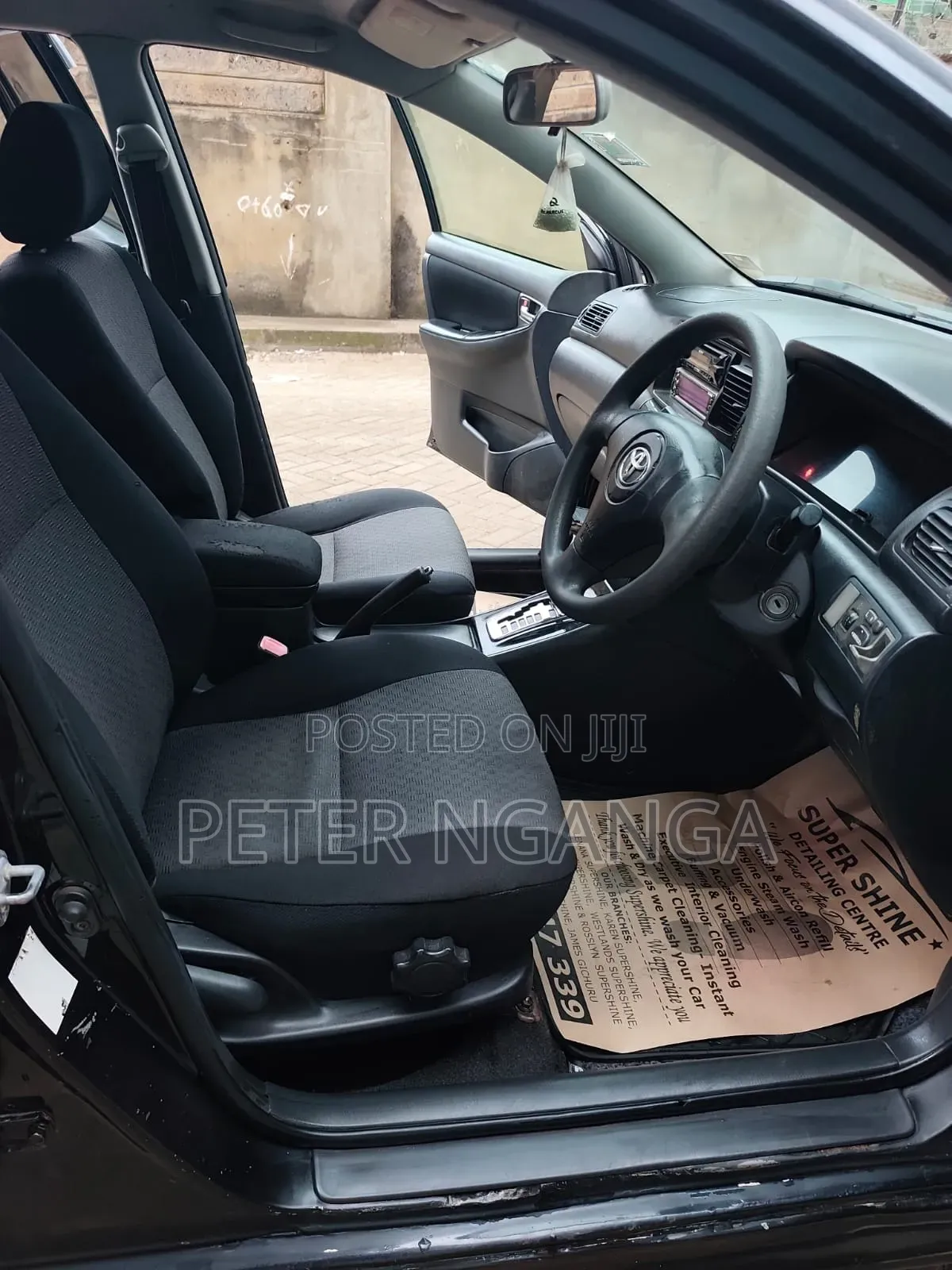 Toyota Corolla Fielder 2004 Black