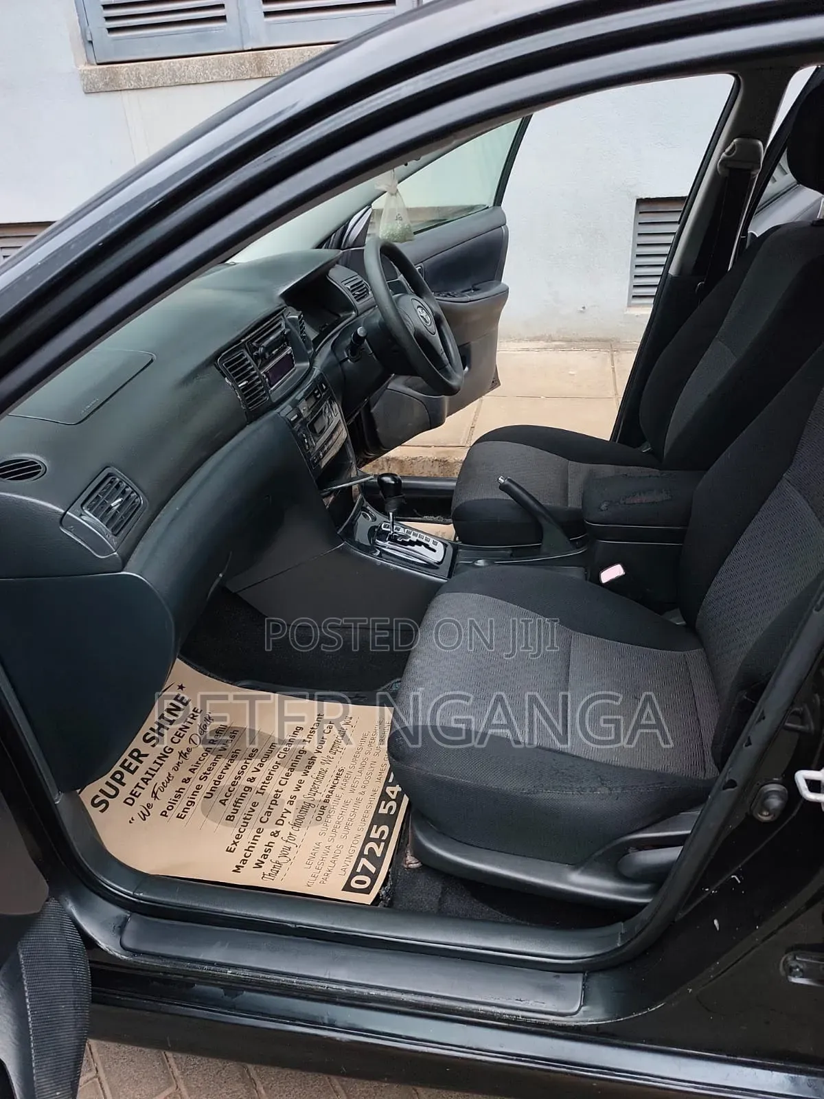 Toyota Corolla Fielder 2004 Black