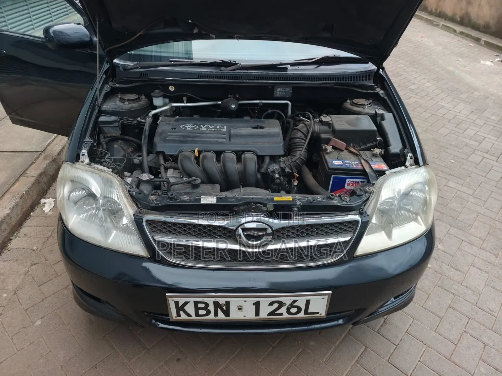 Toyota Corolla Fielder 2004 Black