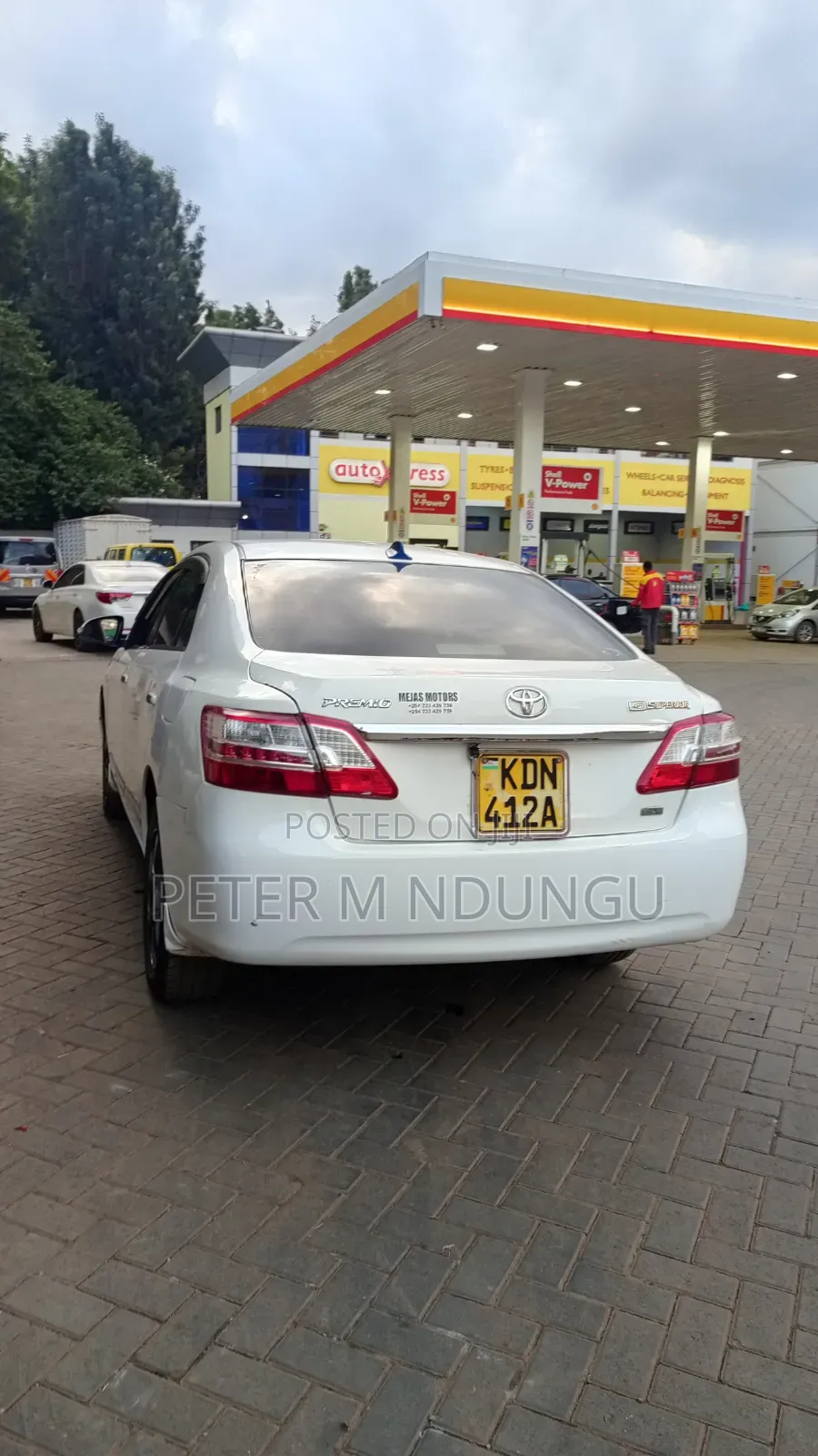 Toyota Premio 2015 White