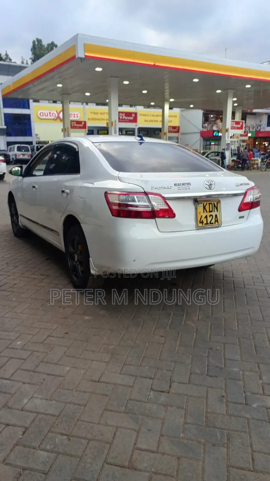 Toyota Premio 2015 White