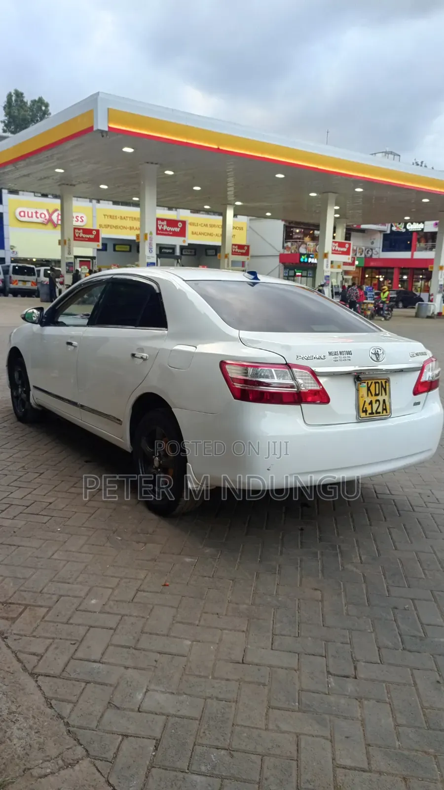 Toyota Premio 2015 White