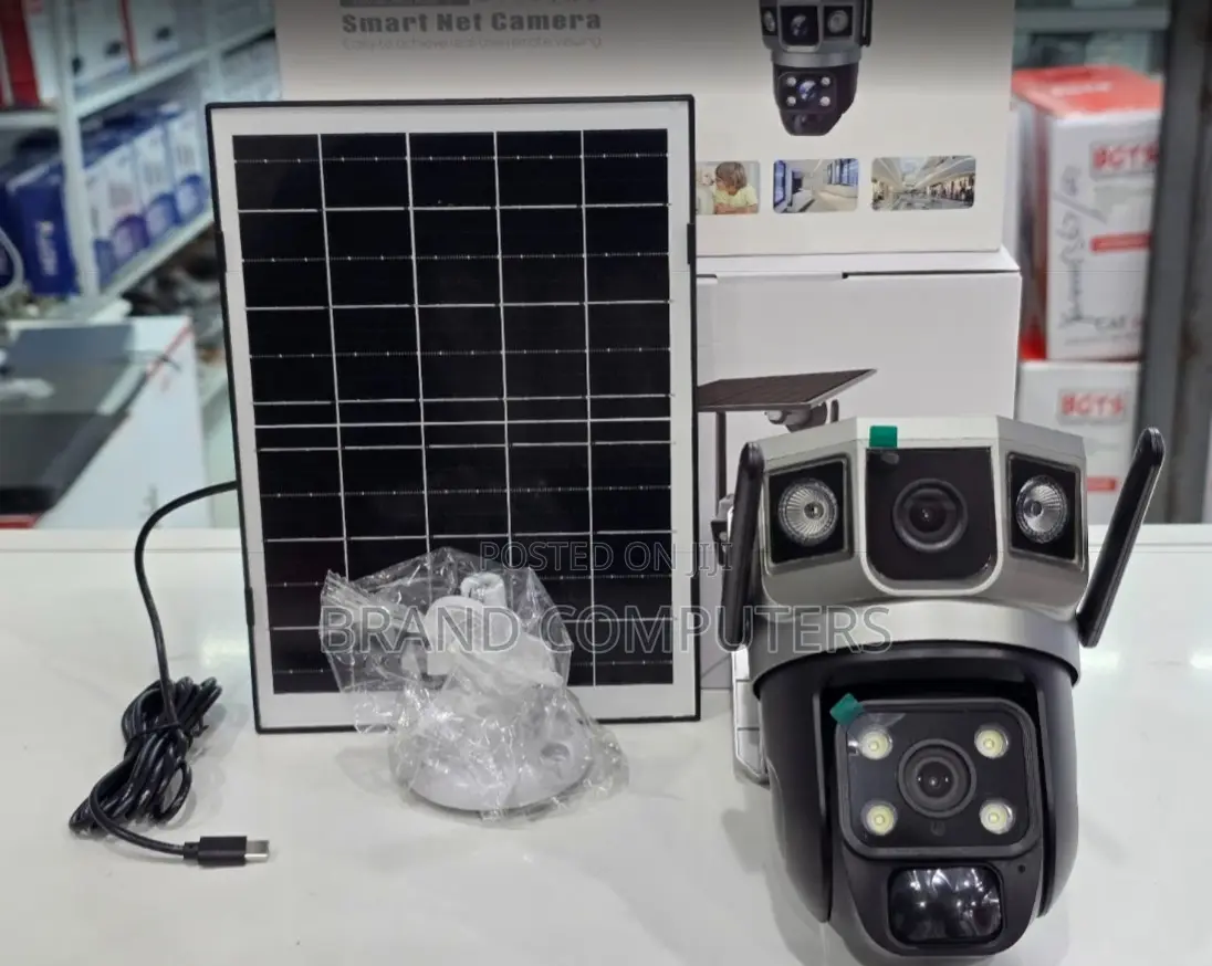 Outdoor 4g Solar Camera With Two-Way Audio and Pir Motion Sensor