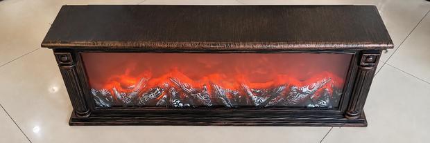 Vintage Style Artificial Led Fire Place - thumbnail 2