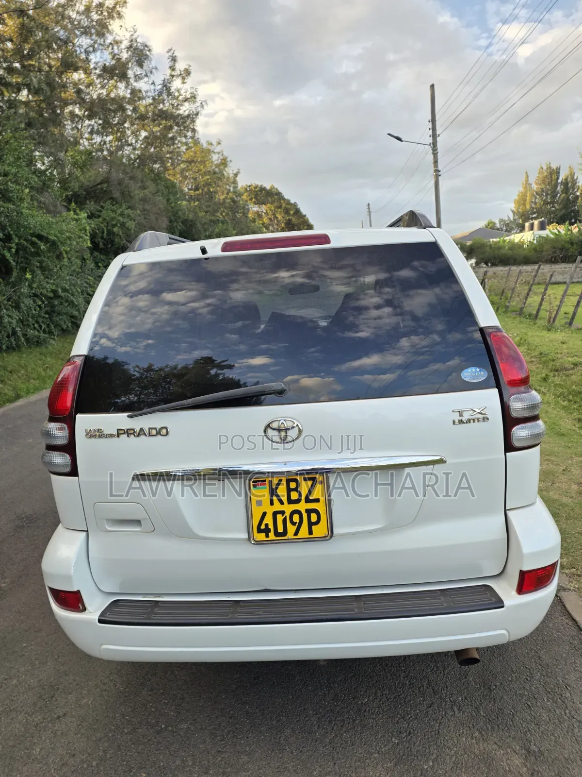 Toyota Land Cruiser Prado 2007 White