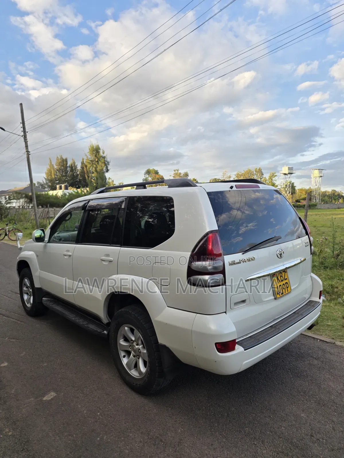 Toyota Land Cruiser Prado 2007 White