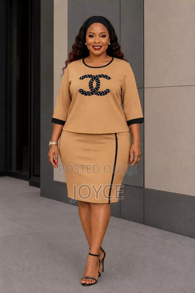 Cotton Stretch Skirt and Top - thumbnail 2
