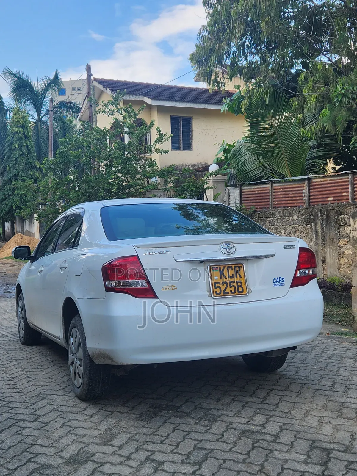 Toyota Axio 2010 White