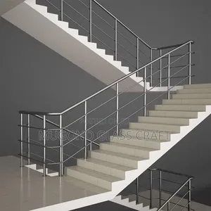 Elegant Stainless Steel Balcony and Staircase Railings