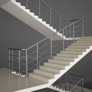 Elegant Stainless Steel Balcony and Staircase Railings