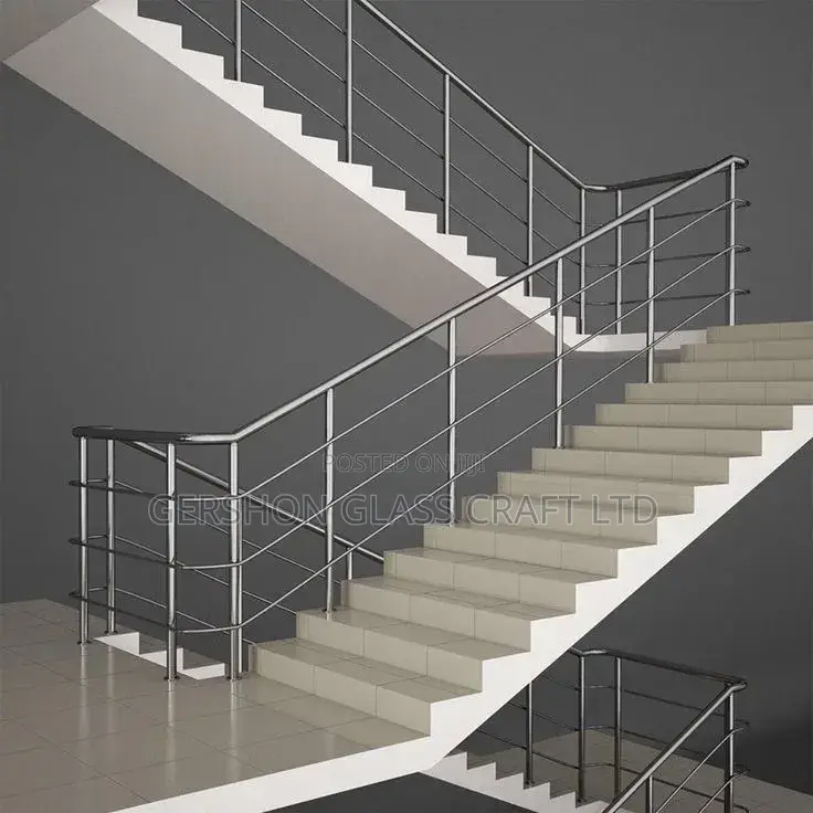 Elegant Stainless Steel Balcony and Staircase Railings