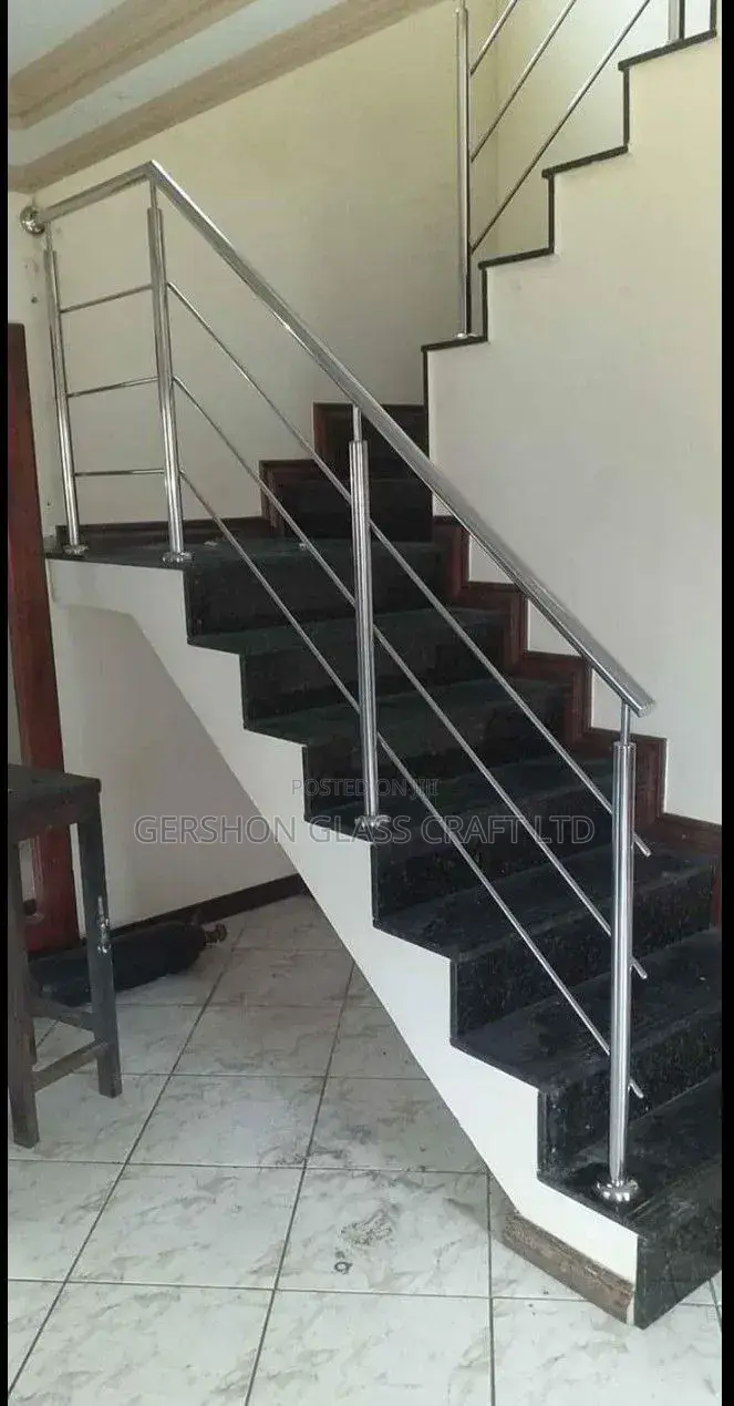 Elegant Stainless Steel Balcony and Staircase Railings