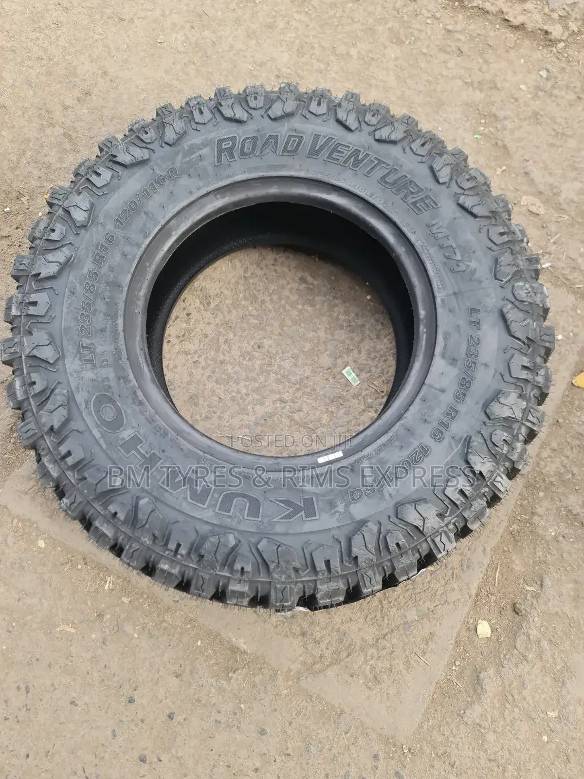 235 /85 R16 Khumo Tires (Mud Terrein)