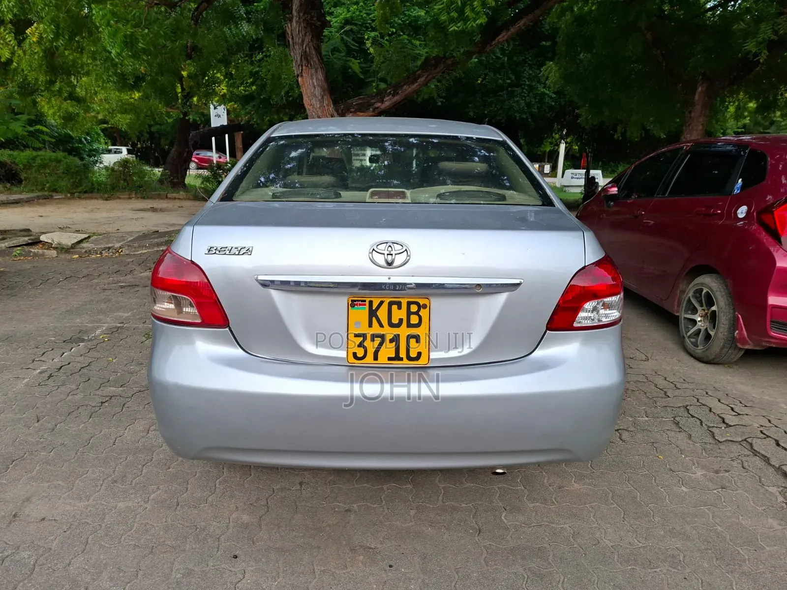 Toyota Belta 2008 Silver