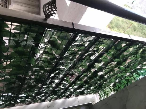 Artificial Green Leaf Balcony Fence - Privacy Screen Netting - thumbnail 2