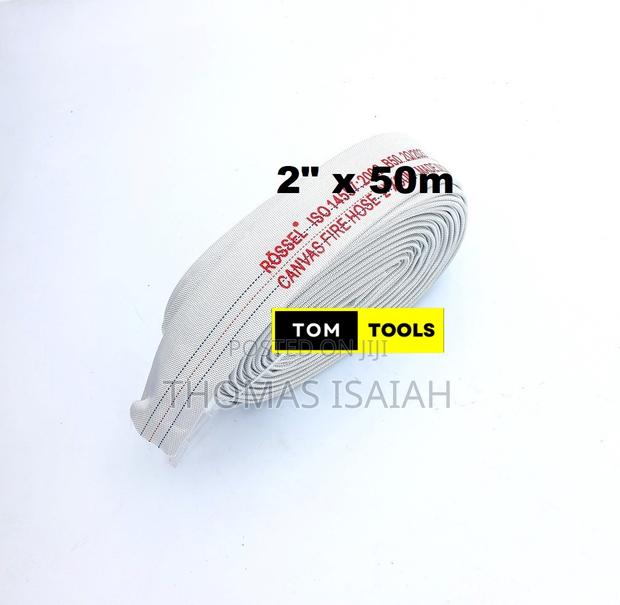 2 Inch X 50m Ldpe Canvas Delivery Fire Hose - thumbnail 2