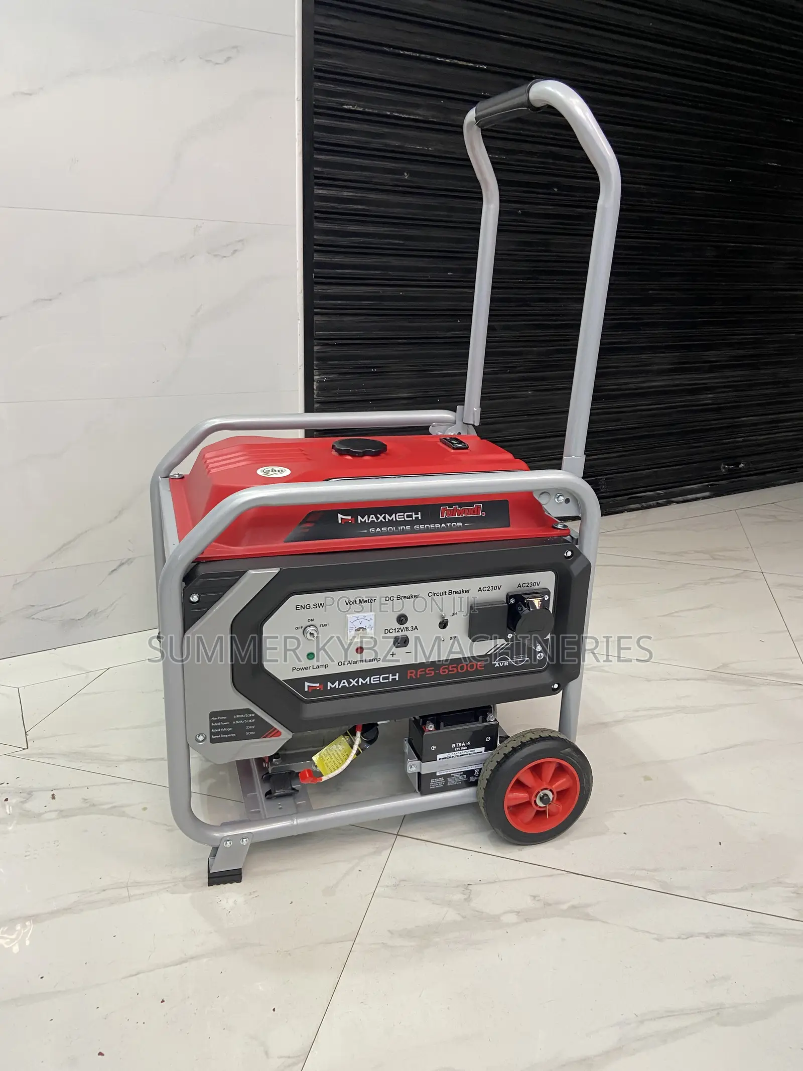 Maxmech Gasoline Generator 8.5 Kva