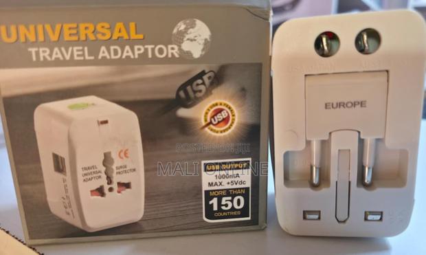 Power Travel Adapter Worldwide Plug Dual Usb Charger Travel Kit