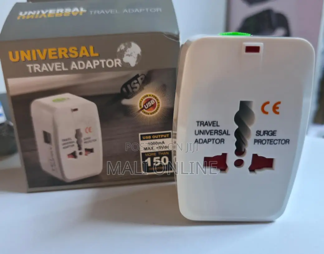 Power Travel Adapter Worldwide Plug Dual Usb Charger Travel Kit