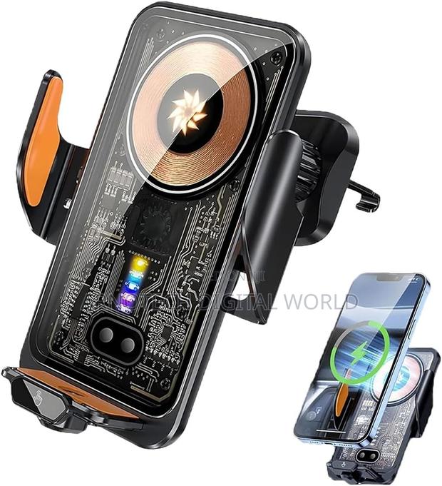 X18 15w Wireless Charging Car Phone Holder Infrared Sensing