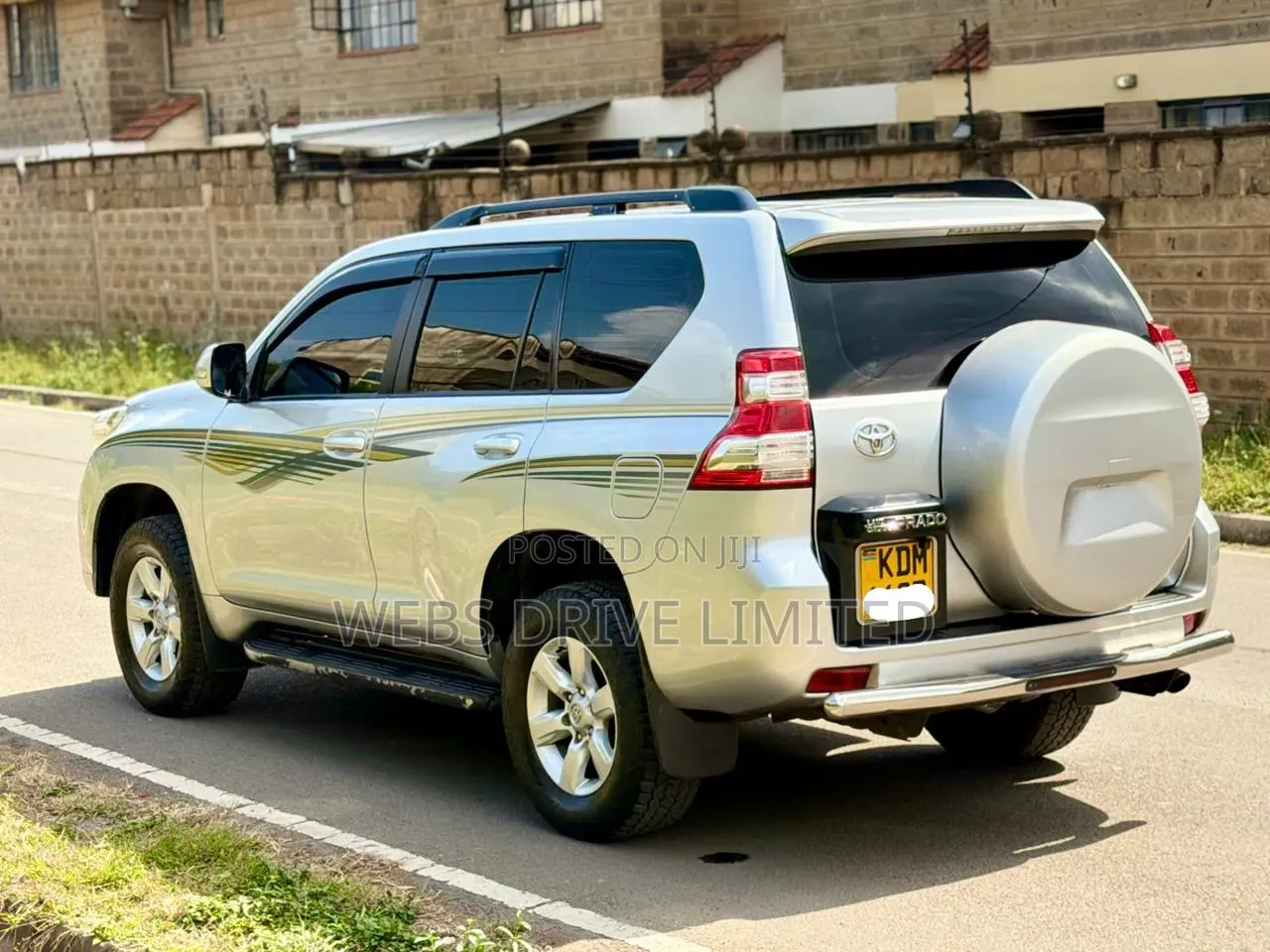 Toyota Land Cruiser Prado 2017 Silver