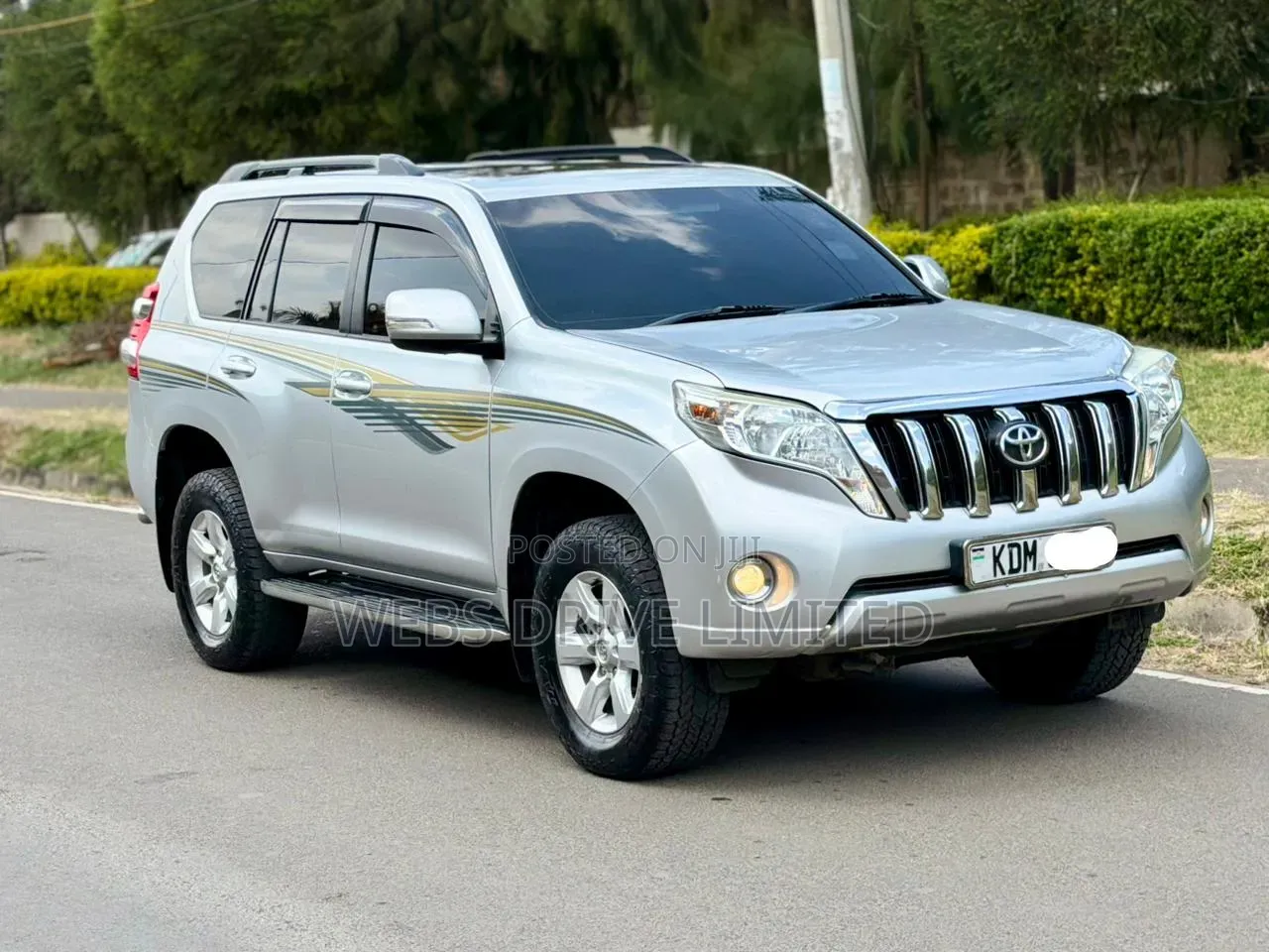 Toyota Land Cruiser Prado 2017 Silver