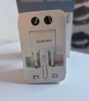 Universal Travel Adapter Worldwide Plug Charger 2 Usb 1 Type-C Adapter