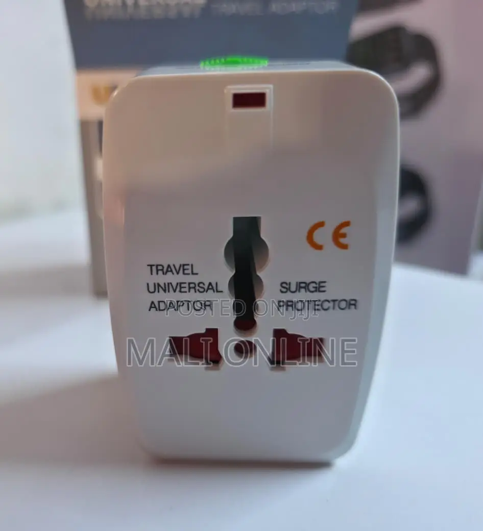 Universal Travel Adapter Worldwide Plug Charger 2 Usb 1 Type-C Adapter