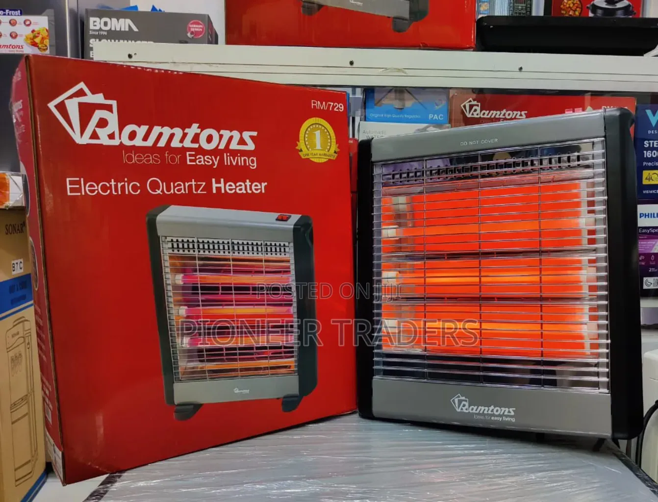 Ramtons Quartz Heater Rm729