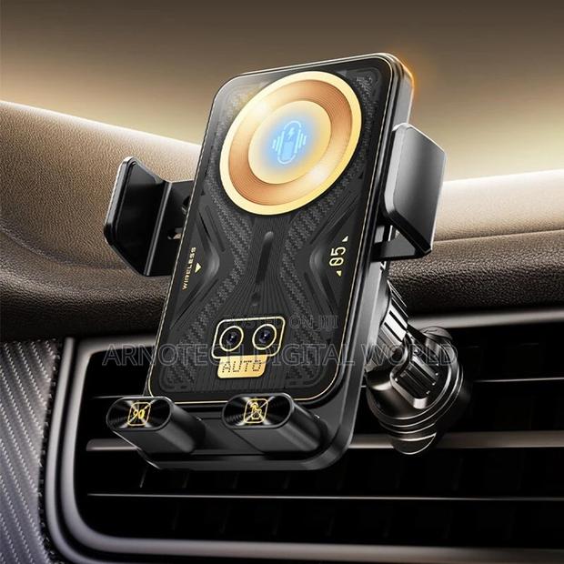 X18 15w Wireless Charging Car Phone Holder Infrared Sensing - thumbnail 2