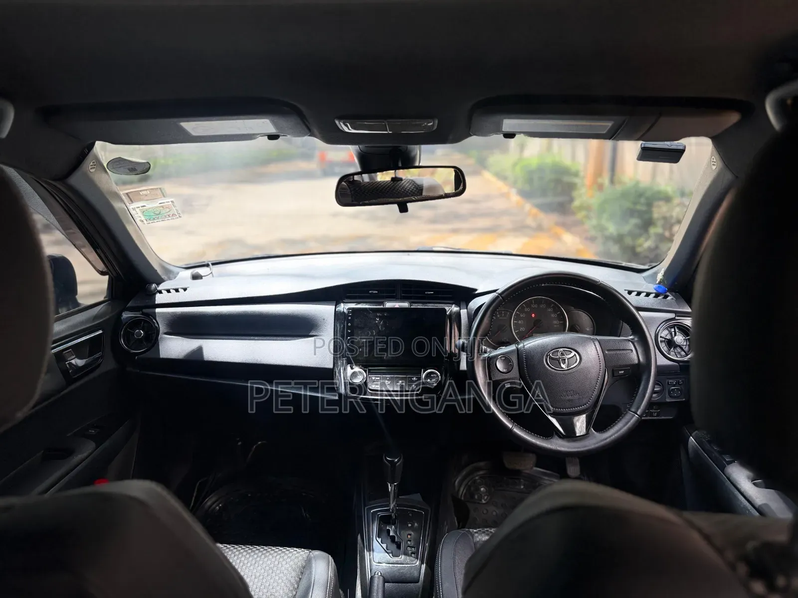 Toyota Corolla Fielder 2015 Black