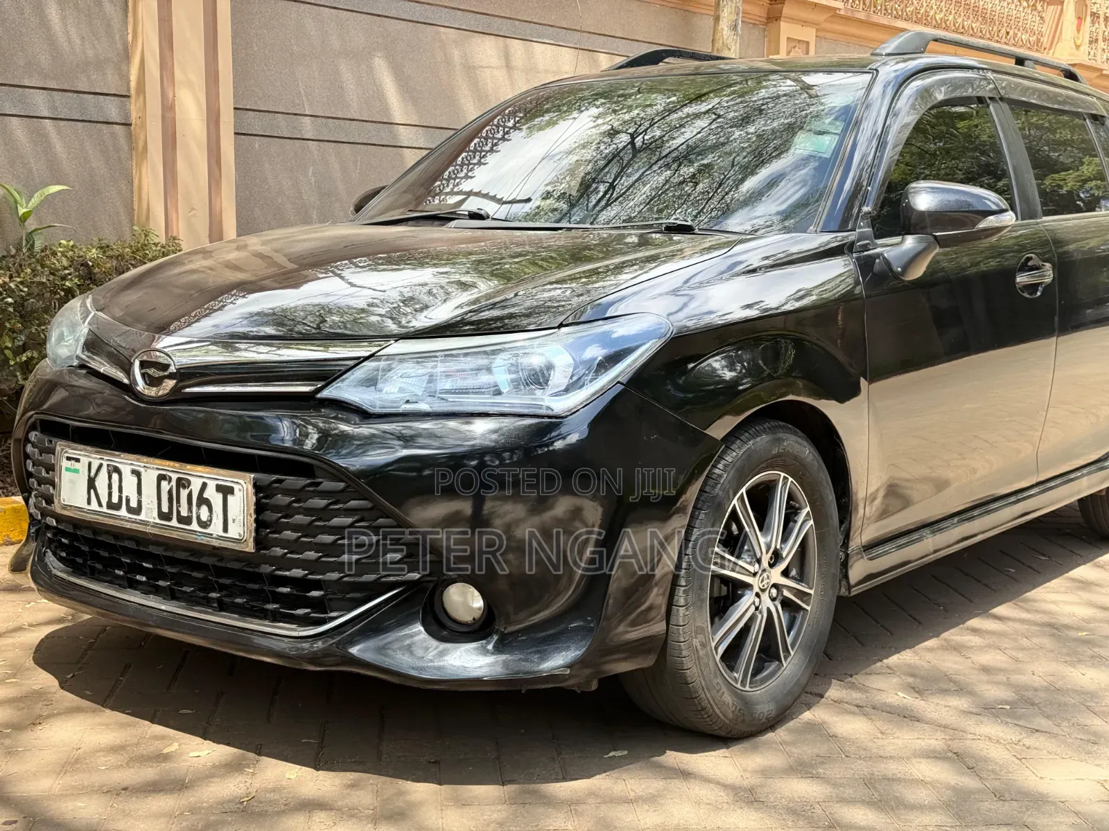 Toyota Corolla Fielder 2015 Black