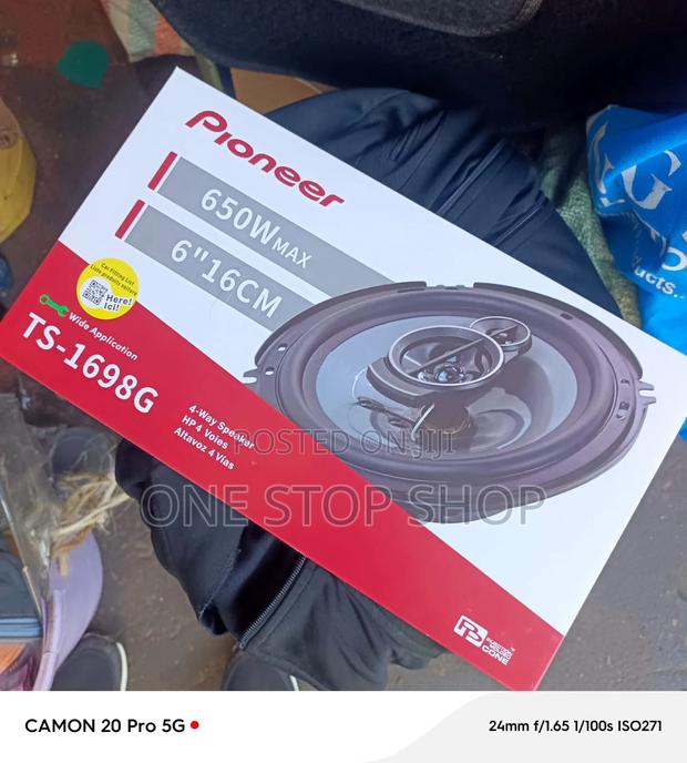 Pioneer 650w High Performance Audio Performance for Door Speakers