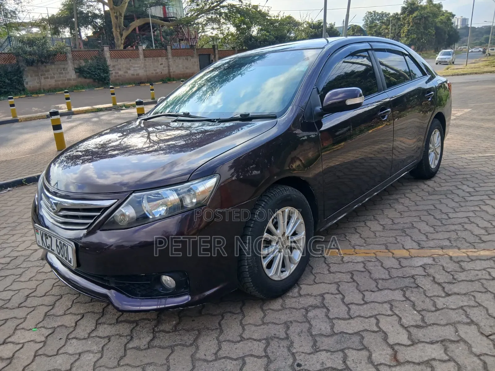 Toyota Allion 2013 Maroon