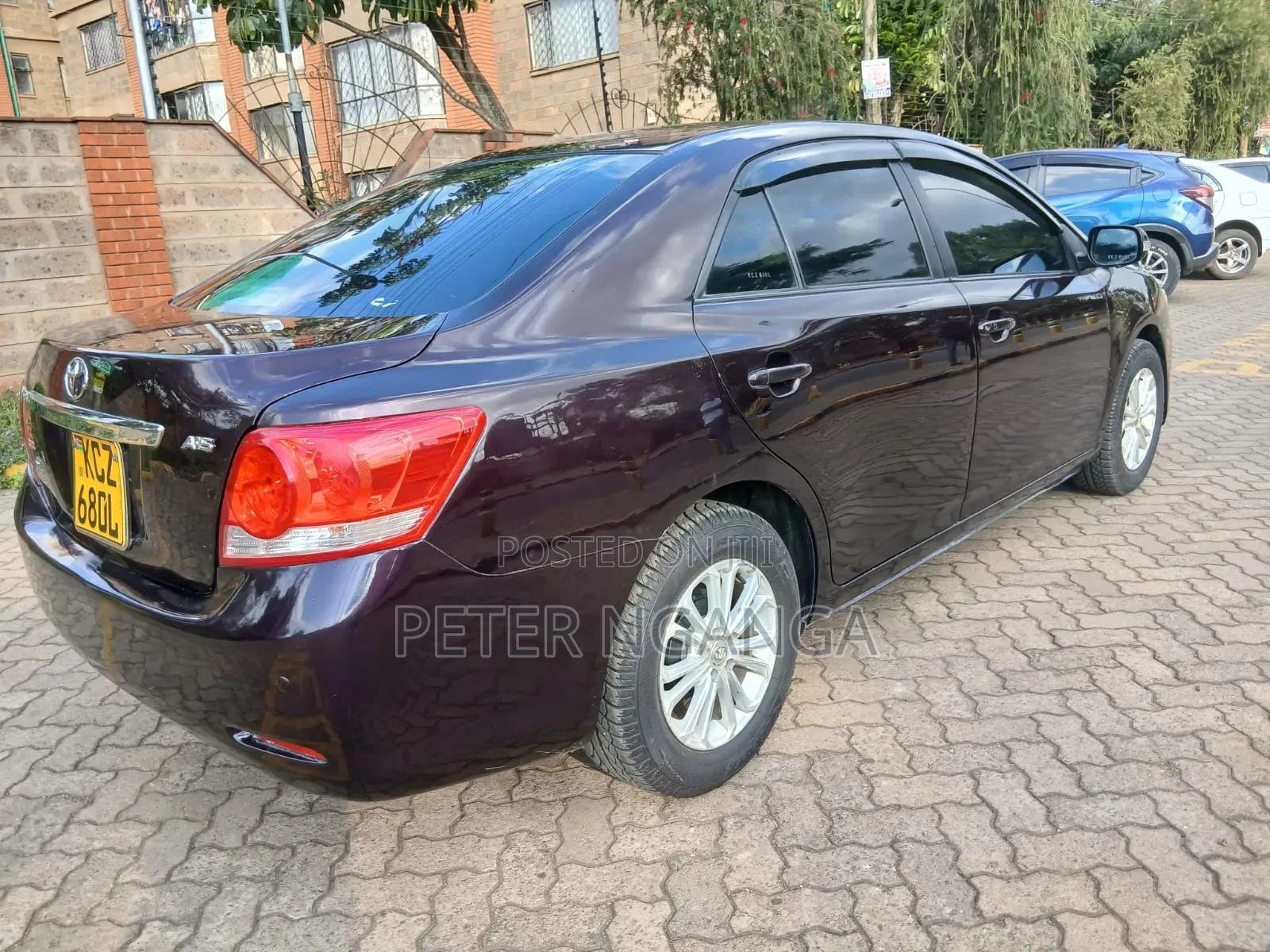 Toyota Allion 2013 Maroon