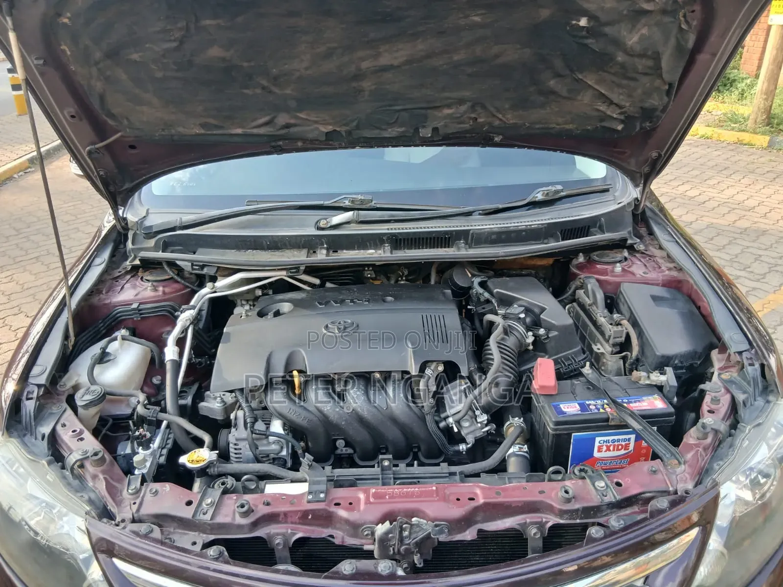 Toyota Allion 2013 Maroon