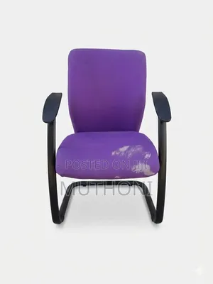 Purple Lean Back Office Chair