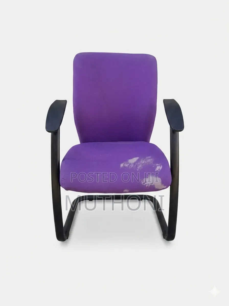 Purple Lean Back Office Chair