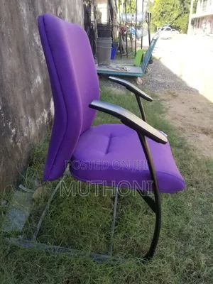 Purple Lean Back Office Chair