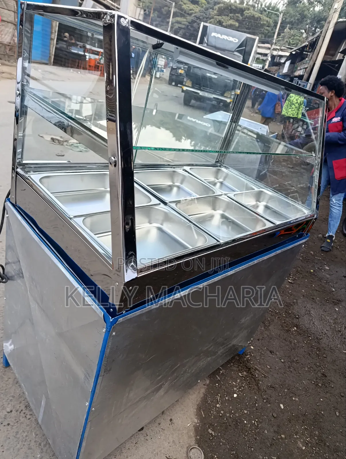 Electric Fast Food Warmers Display