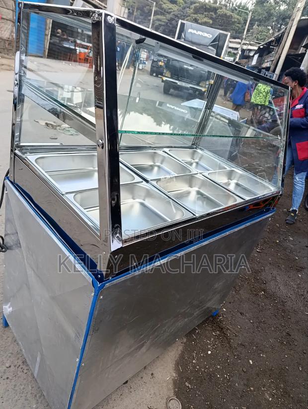 Electric Fast Food Warmers Display
