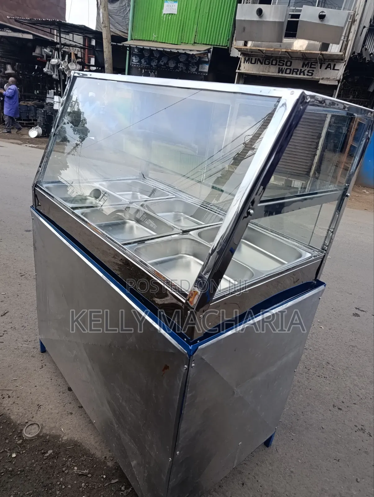 Electric Fast Food Warmers Display