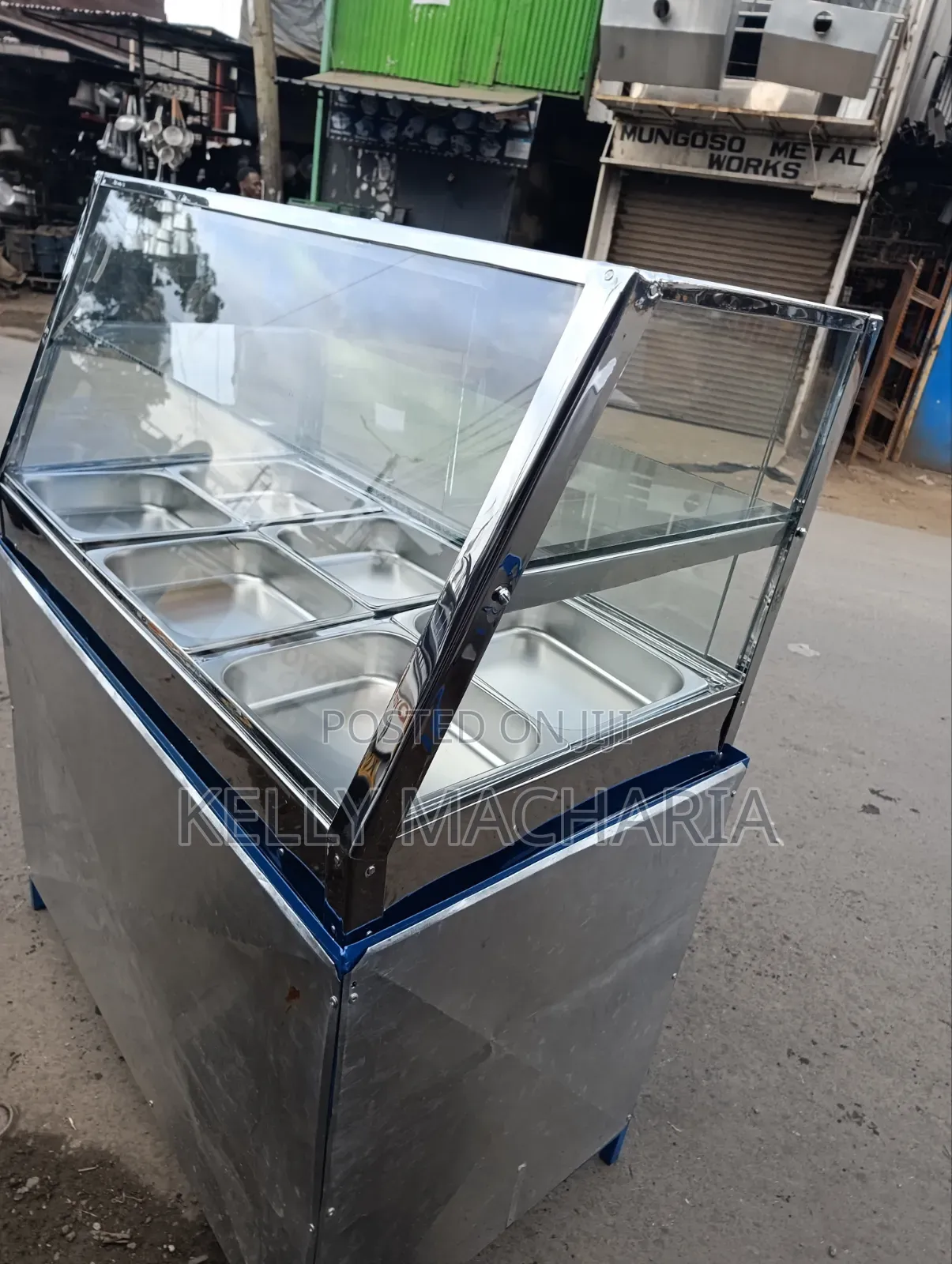 Electric Fast Food Warmers Display